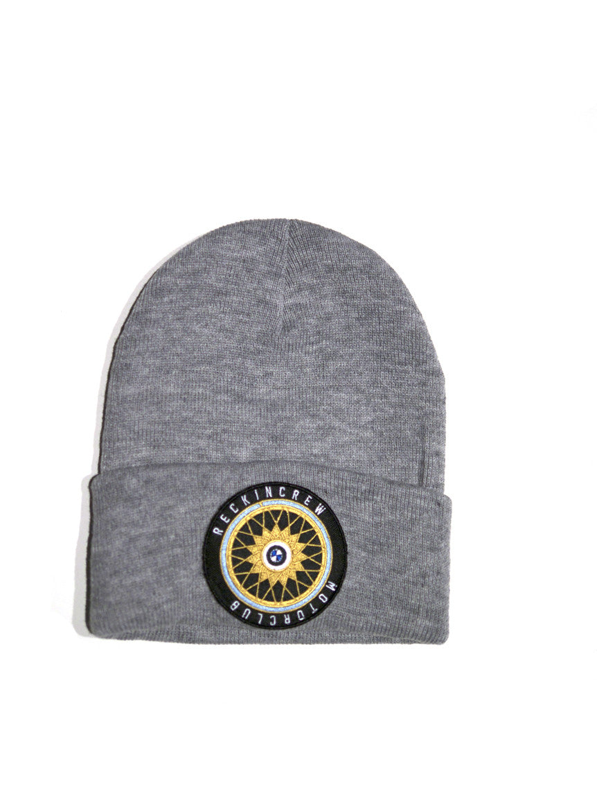 Motor Club BMW Rim Beanie ~ Grey