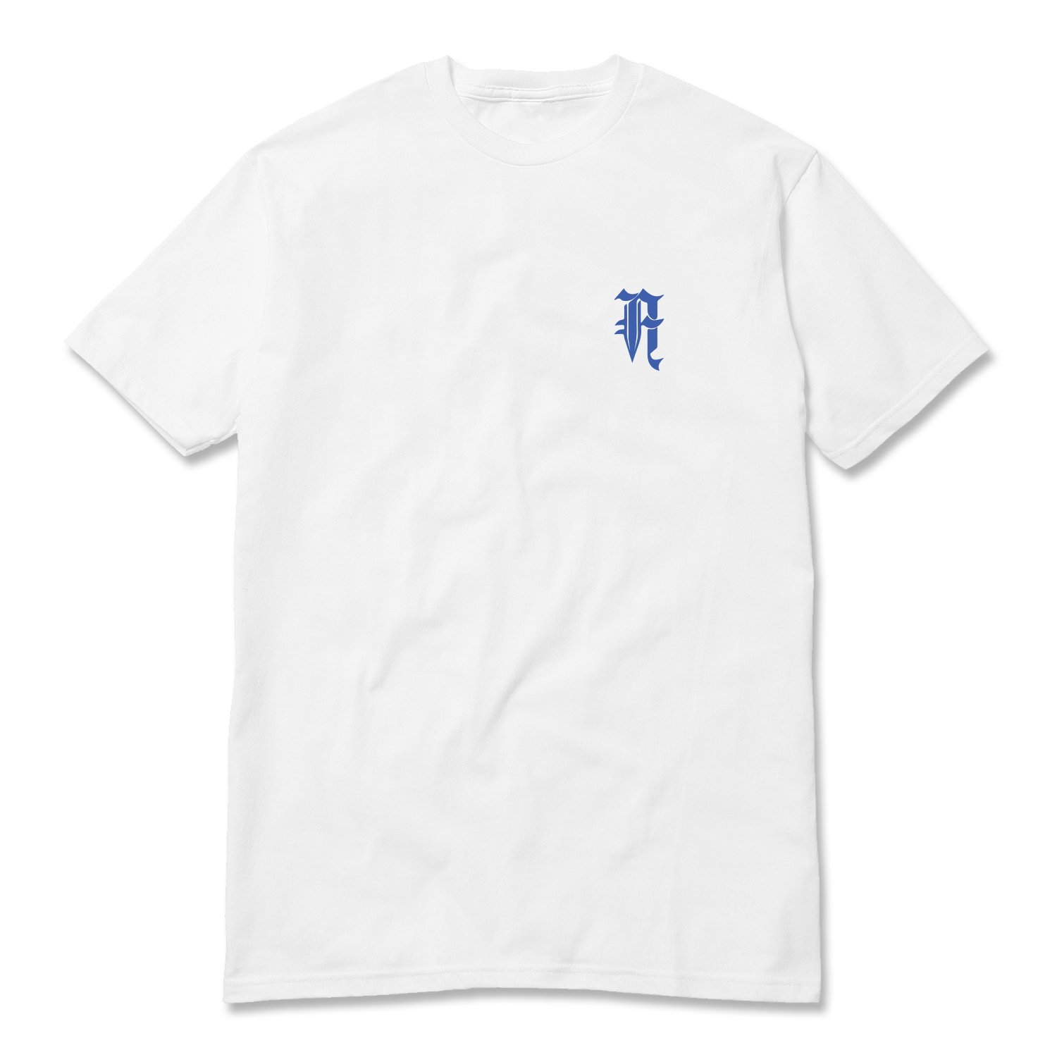 DOGS TEE (WHITE + BLUE)